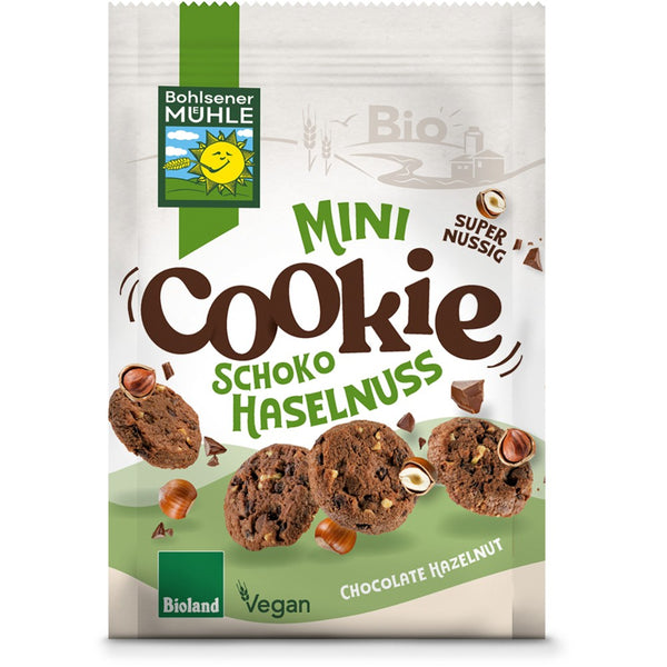 Black Friday - Reduceri Mini biscuiti cu ciocolata si alune bio, 125g Promotie - Bioshops.ro