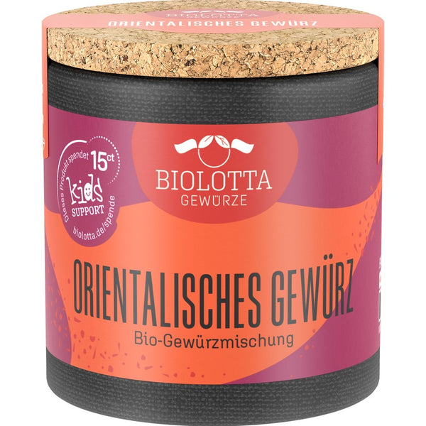 Mix de condimente orientale bio, 45g