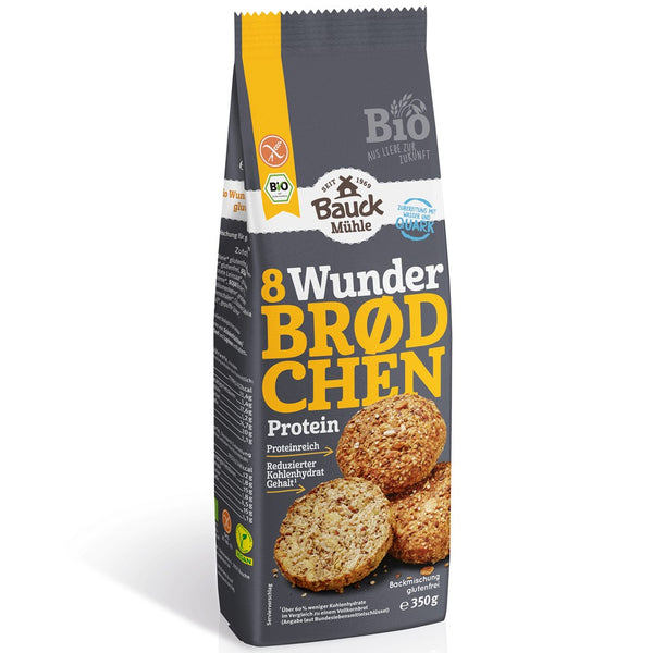 Mix bio de faina pentru chifle proteice fara gluten, 350g
