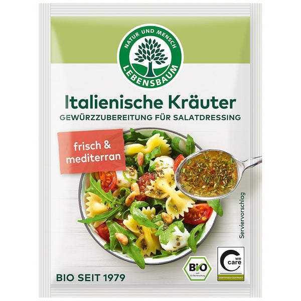 Mix bio de ierburi Italiene pentru dressing de salate, 15g