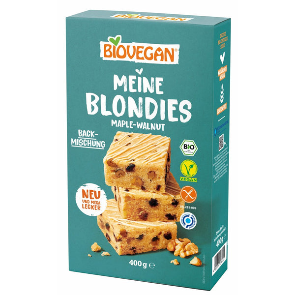 Mix pentru Blondies cu nuci si zahar de artar fara gluten