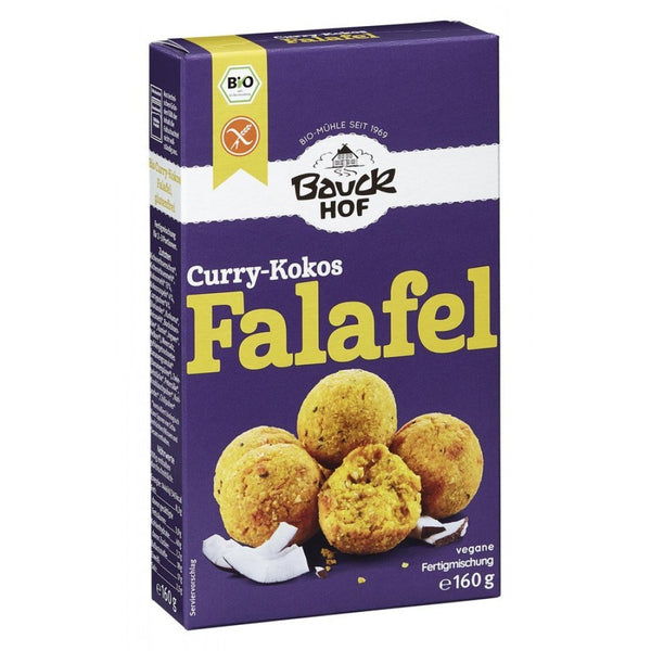 Mix pentru falafel bio curry si cocos fara gluten, 160g