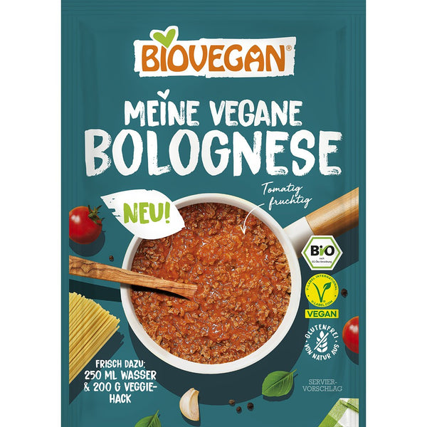 Mix bio pentru sos bolognese fara gluten vegan, 28g