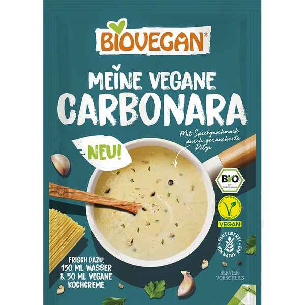 Mix bio pentru sos carbonara fara gluten vegan, 27g