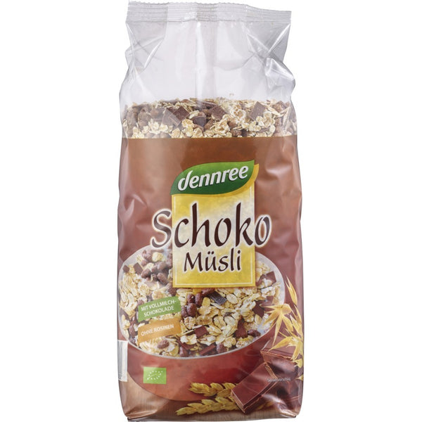 Musli cu ciocolata organica, 750g