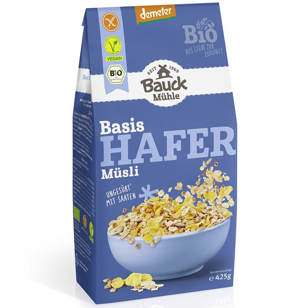 Musli bio cu ovaz fara gluten demeter, 425g