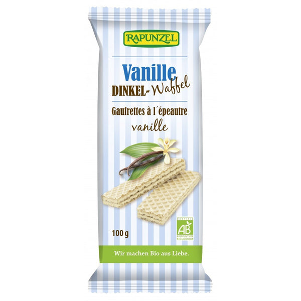 Napolitana bio cu vanilie, 100g