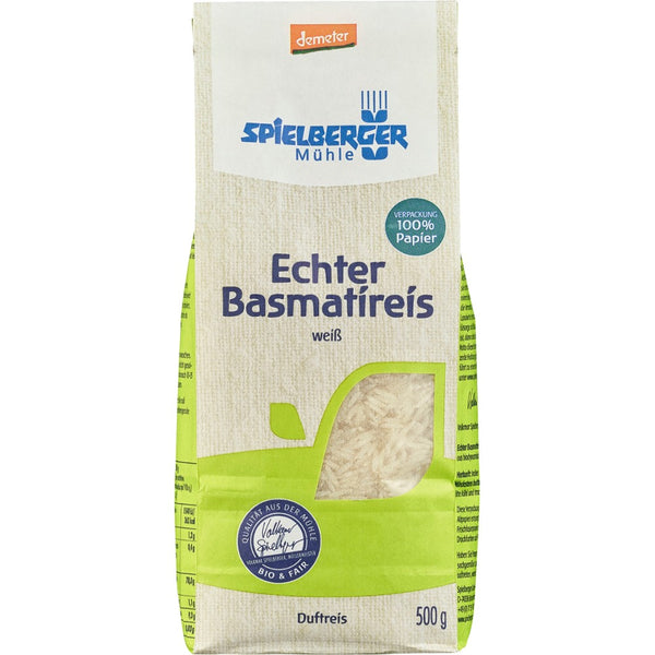 Orez basmati alb ecologic, 500g