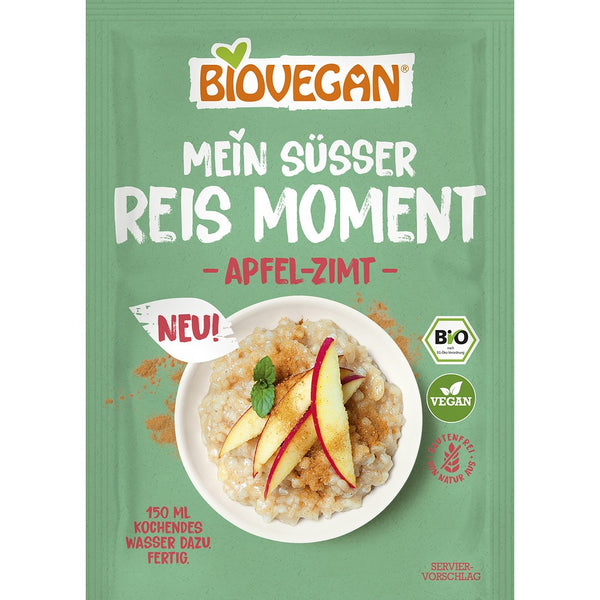 Orez desert bio cu mar si scortisoara fara gluten, 58g