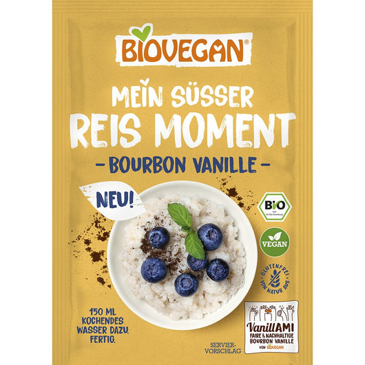 Black Friday - Reduceri Orez desert bio cu vanilie bourbon fara gluten, 56g Promotie - Bioshops.ro