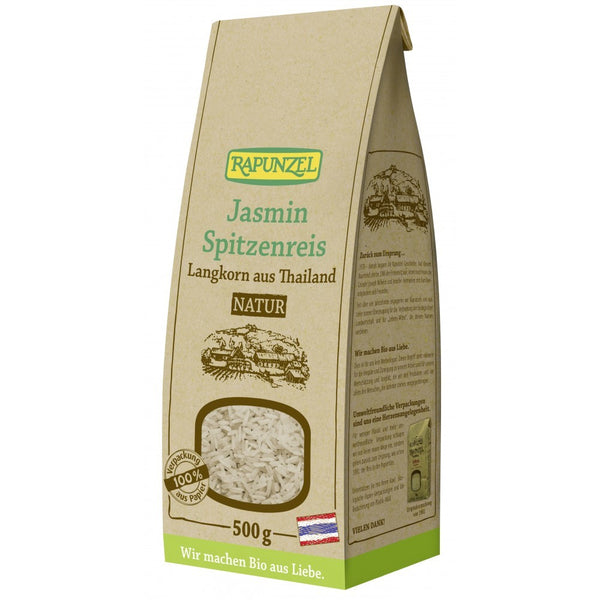 Black Friday - Reduceri Orez bio Jasmin natur cu bob lung, 500g Promotie - Bioshops.ro