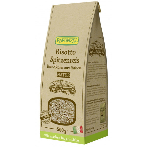 Orez Risotto bio cu bob rotund ascutit natur, 500g