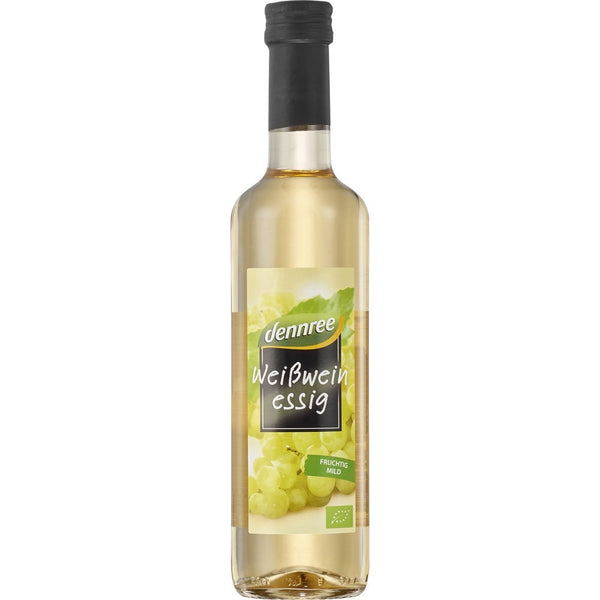 Otet ecologic din vin alb, 500ml