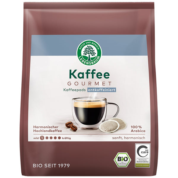 Paduri de cafea bio cremoasa decofeinizata, 126g
