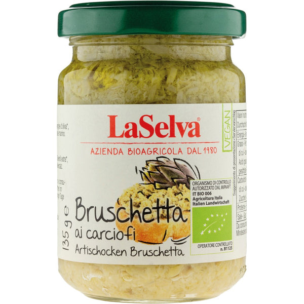 Pasta bio de anghinare pentru bruschete, 135g