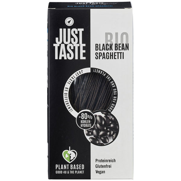 Paste proteice bio spaghete din fasole neagra fara gluten, 250g