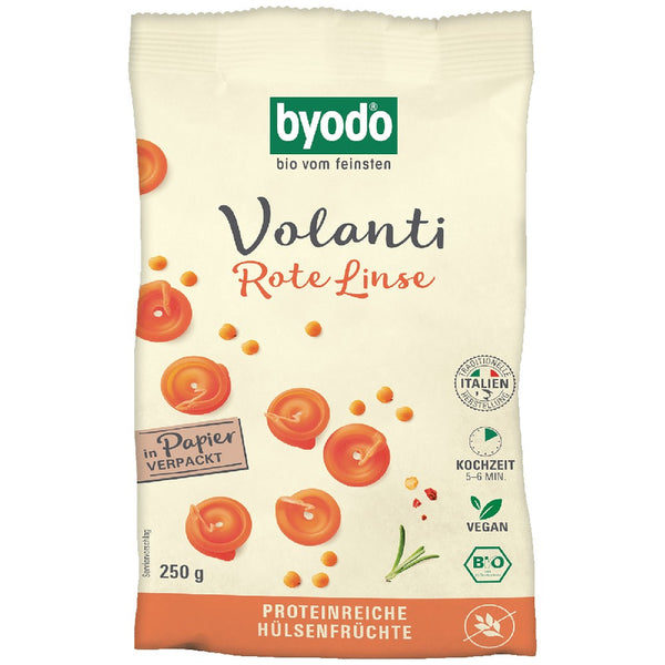 Paste volanti din linte rosie fara gluten, 250g