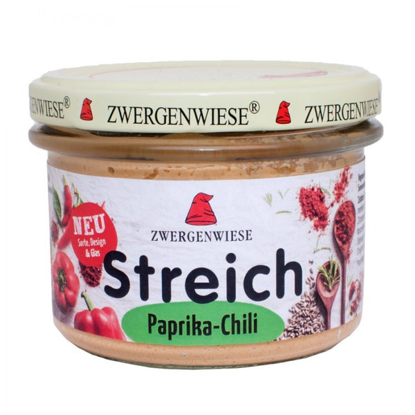 Pate vegetal bio cu ardei si chili, 180g