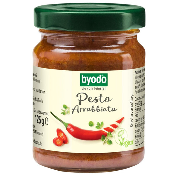 Pesto bio Arrabbiata, 125g