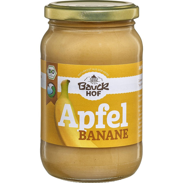 Piure de mere cu banane bio, 360g