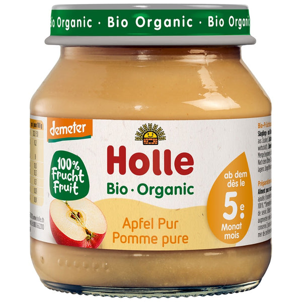 Piure bio de mere pentru copii 5luni, 125g
