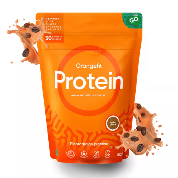 Proteină Vegetală cu Aromă de Cafea, 750g | Orangefit