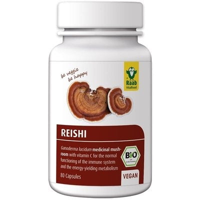 REISHI EXTRACT BIO 400MG, 80 CAPSULE VEGANE