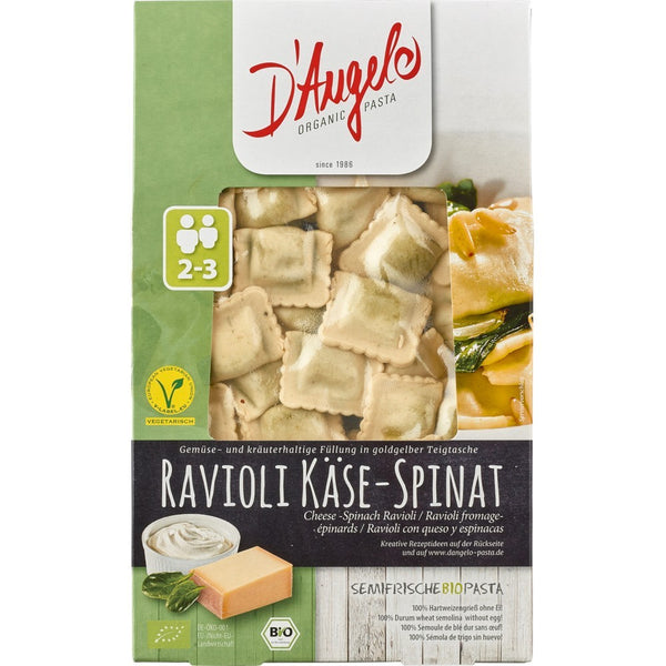 Black Friday - Reduceri Raviolli bio cu umplutura de branza si spanac, 250g Promotie - Bioshops.ro