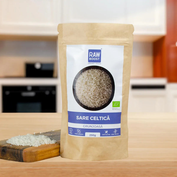 Sare Celtică Grunjoasă, 250g | Rawboost