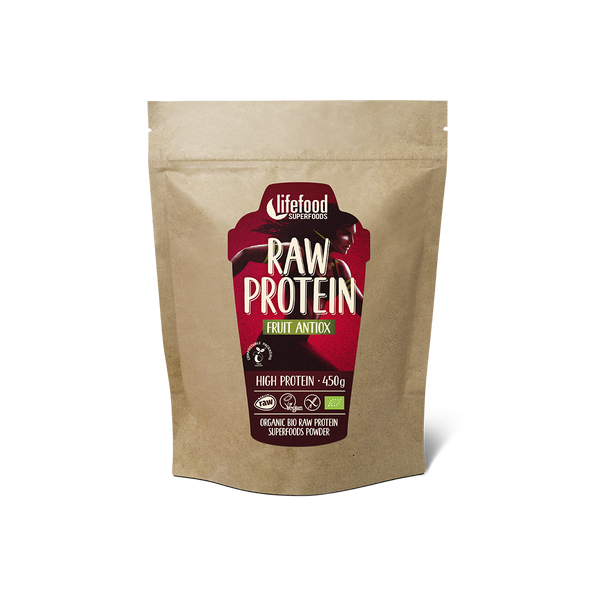 PUDRA PROTEICA FRUIT ANTIOX SUPERFOOD RAW BIO 450G