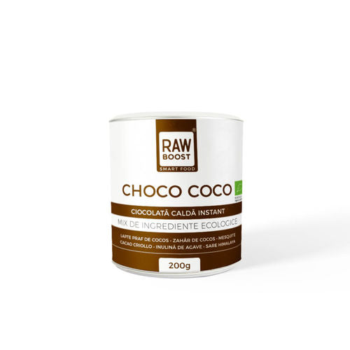 Choco Coco - Mix ECO Ciocolată Caldă Instant | Rawboost