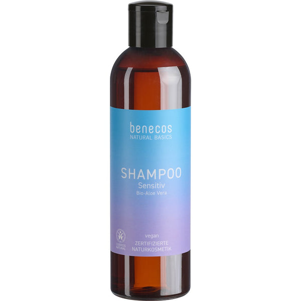 Sampon sensitiv  pentru un scalp sensibil cu aloe vera bio, 250ml
