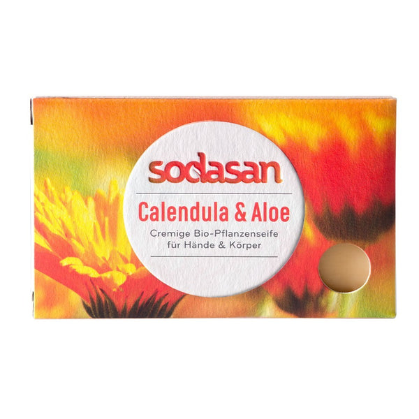 Black Friday - Reduceri Sapun bio cu calendula si aloe, 100g Promotie - Bioshops.ro