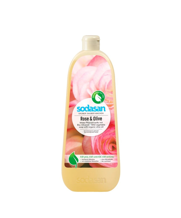 SAPUN LICHID/GEL DE DUS BIO TRANDAFIR -MASLINE 1 L