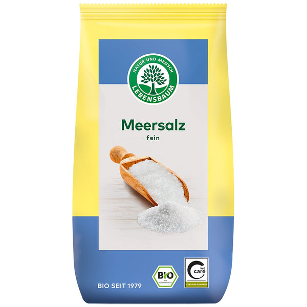 Sare de mare bio fina neidata, 500g
