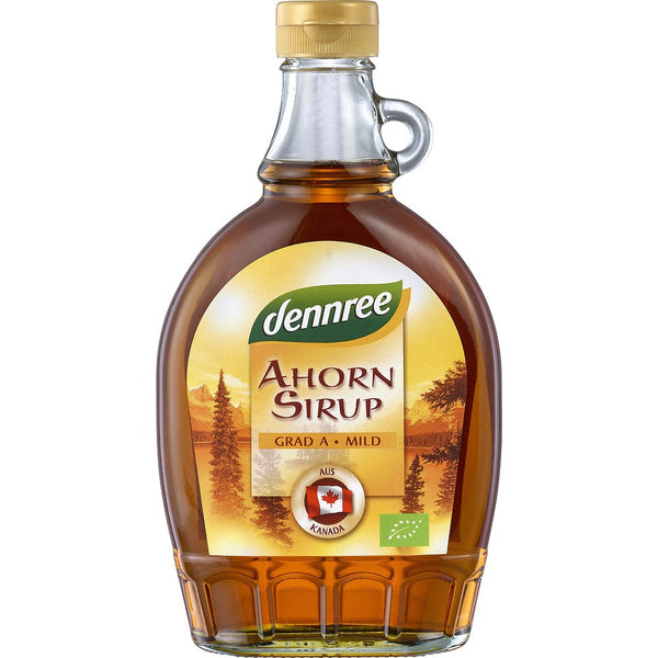 Sirop de artar Dennree grad A gust fin, 375ml