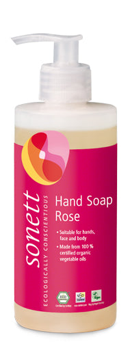 SAPUN LICHID/GEL DE DUS ECOLOGIC - TRANDAFIRI 300ML