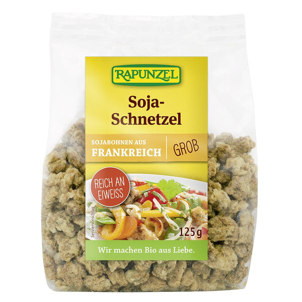 Soia bucati mari bio, 125g