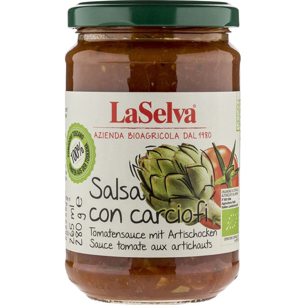 Sos de rosii cu anghinare bio, 280g