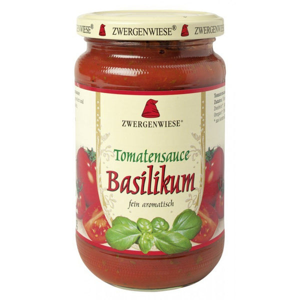 Sos bio de tomate cu busuioc, 340ml