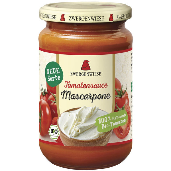 Sos de tomate bio cu mascarpone, 340ml