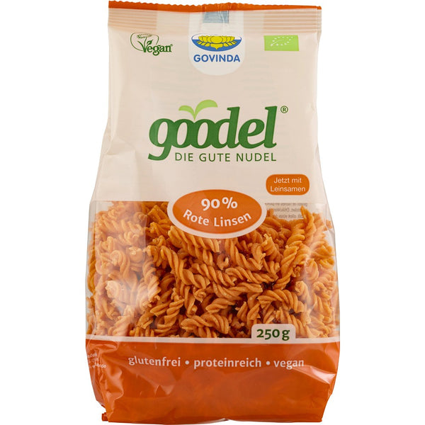 Spirelli proteice bio din linte rosie si in fara gluten, 250g