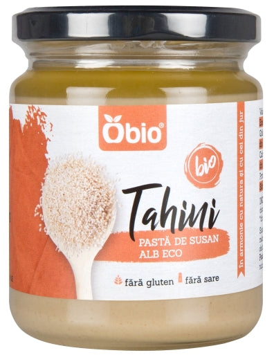 TAHINI PASTA DIN SUSAN ALB BIO , 250G