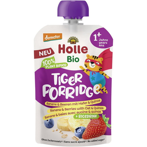 Terci bio cu banane fructe de padure ovaz si quinoa pentru copii 1 an, 110g