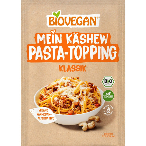 Topping vegan clasic din caju pentru paste fara gluten, 50g