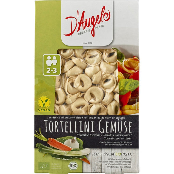 Tortellini cu umplutura de legume, 250g