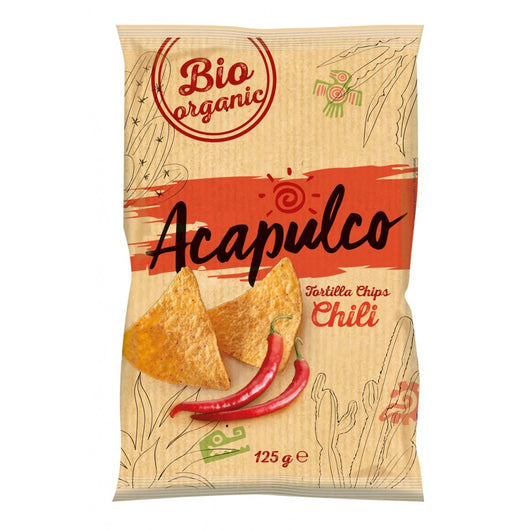 Black Friday - Reduceri Tortilla bio chips cu chili, 125g Promotie - Bioshops.ro