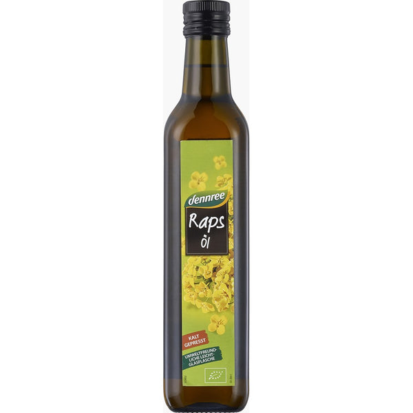 Ulei de rapita bio presat la rece, 500ml