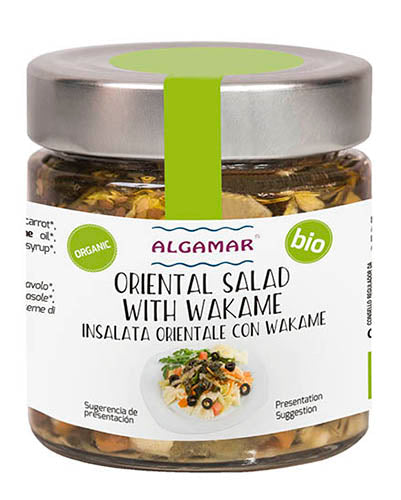 SALATA ORIENTALA CU ALGE WAKAME BIO 180G